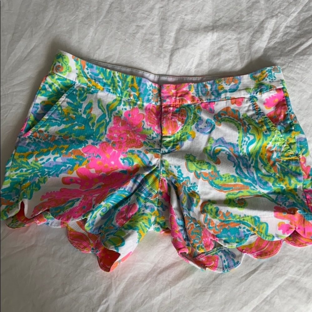 NWOT Lilly Pulitzer Buttercup Shorts. Size 0